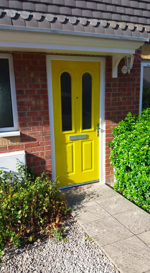 Front door renovation Owens Decorating